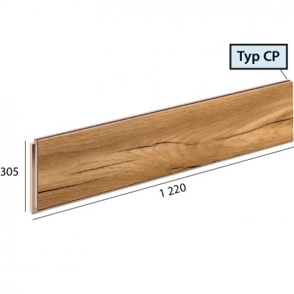 Ecoline step CP 9523 Dub jesenný podlahovo