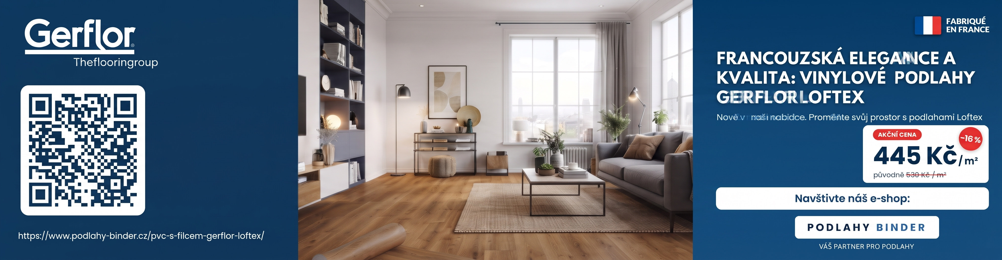 Vinylová podlaha Gerflor Loftex