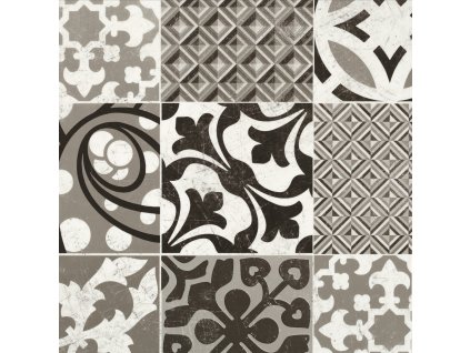 PVC podlaha Texline 1981 Provence Black White