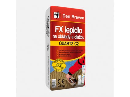 Den Braven - FX lepidlo na obklady a dlažbu QUARTZ C2, pytel 25 kg