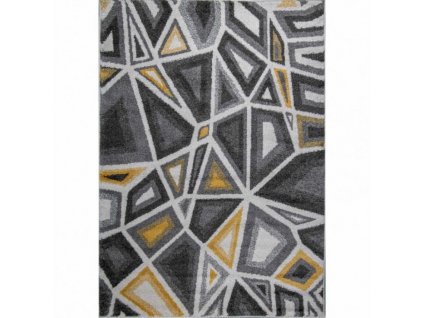 Kusový koberec Walton 5797A bílo-žlutý (Varianta 120x170 cm)