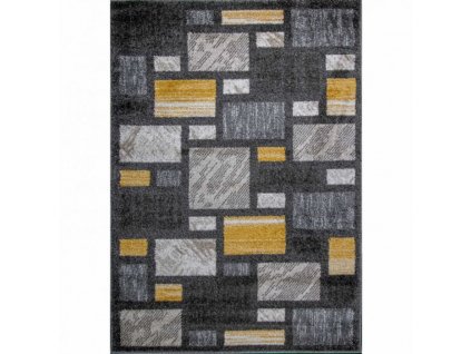 Kusový koberec Walton 5796A šedo-žlutý (Varianta 120x170 cm)