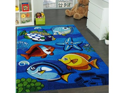 Dětský koberec Smart Kids 22308 blue