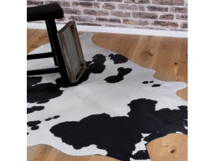 Kusový koberec Toledo 190 black white