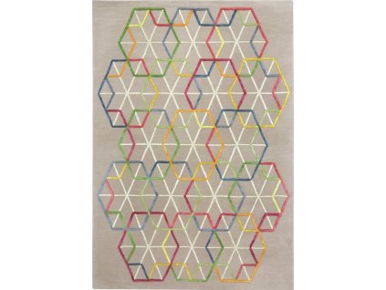 Kusový koberec Hexagon 233.001.990 Ligne Pure