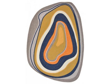 Outdoorový koberec B&C Habitat Aura ochre 477306 Brink & Campman (Varianta 140x200)