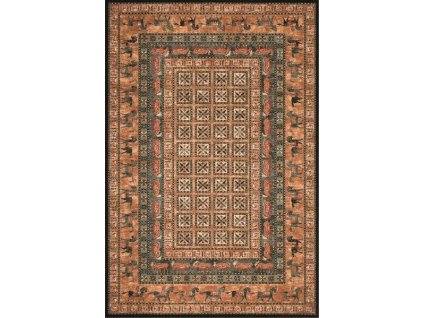 Perský kusový koberec Kashqai 4301/500, hnědý Pazyryk Osta