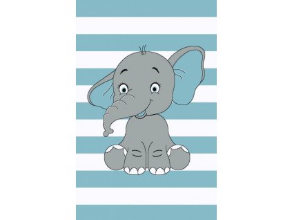 Dětský koberec Kiddo A1087 blue (Varianta 120x170 cm-SLEVA)