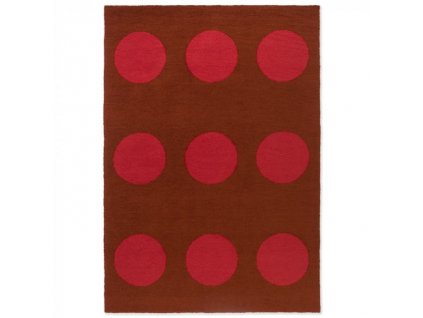 Ooutdoorový koberec B&C Habitat festival dots red 495800 Brink & Campman (Varianta 140x200)