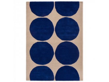 Designový vlněný koberec Marimekko Isot Kivet modrý 132508 Brink & Campman