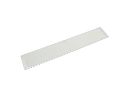 Hliníkový fotoluminiscenční protiskluzový nášlap na schody FLOMA Glow in the Dark Bolt Down Plate - 63,5 x 11,5 cm a tloušťka 1,6 mm