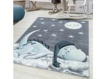 Dětský koberec Bambi 840 blue (Varianta 120x170 cm - SLEVA)