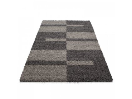 Kusový koberec Gala shaggy 2505 taupe (Varianta 100x200 cm)