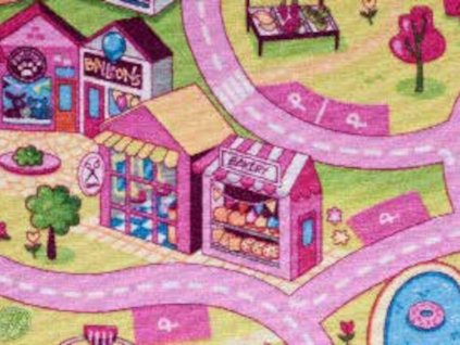 koberec a1 pink town 8201 2 podlahy binder