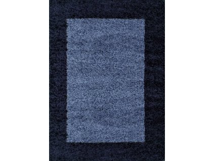 Kusový koberec Life Shaggy 1503 navy (Varianta 100x200 cm)
