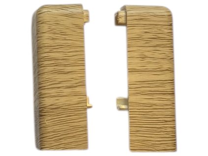 Roh OUT vnější Soklové lišty SPC RIGID Golden 2 ks