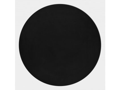 Kusový koberec kruh Pouffy 5100 black (Varianta Kruh 120 cm průměr)