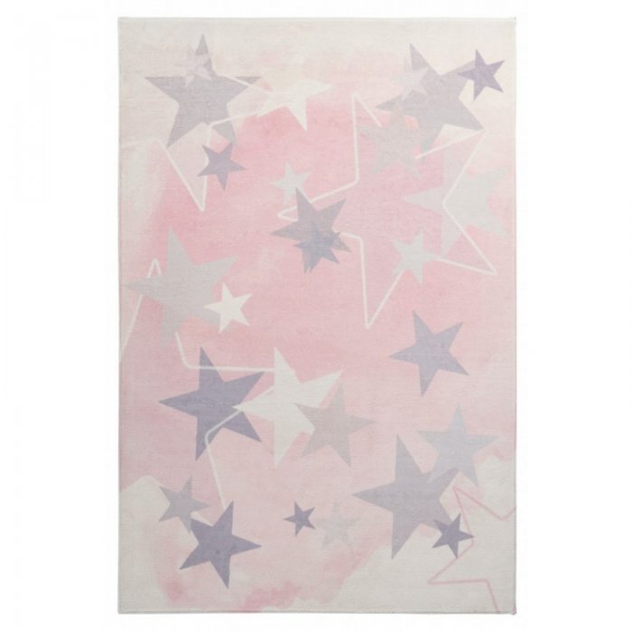 Dětský koberec Stars 410 pink Rozměr: 160x230 cm