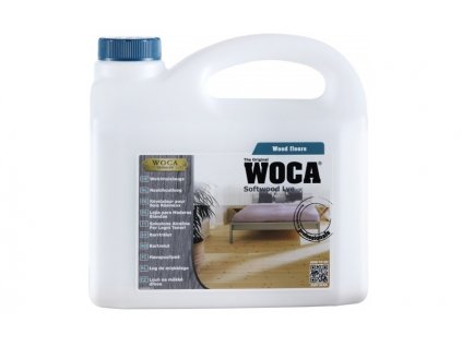 WOCA - Louh na měkké dřevo - bílý  2,5 L