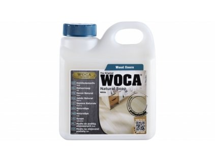 WOCA - Mýdlo na dřevěné olejované podlahy - bílé - 1 L