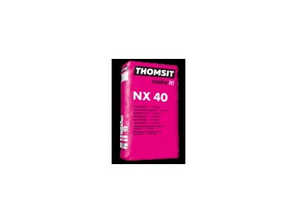 Stěrkové hmoty Thomsit - NX 40 25 kg  CEMENTOVÁ SAMONIVELAČNÍ STĚRKA
