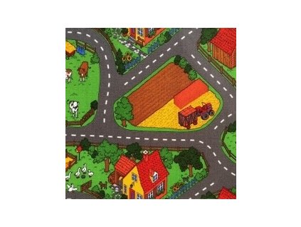Dětský koberec - Coloro Farma 5201 / šíře 4 m