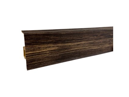 1812 lista soklova pvc cezar 60 dub porter tmavy m407