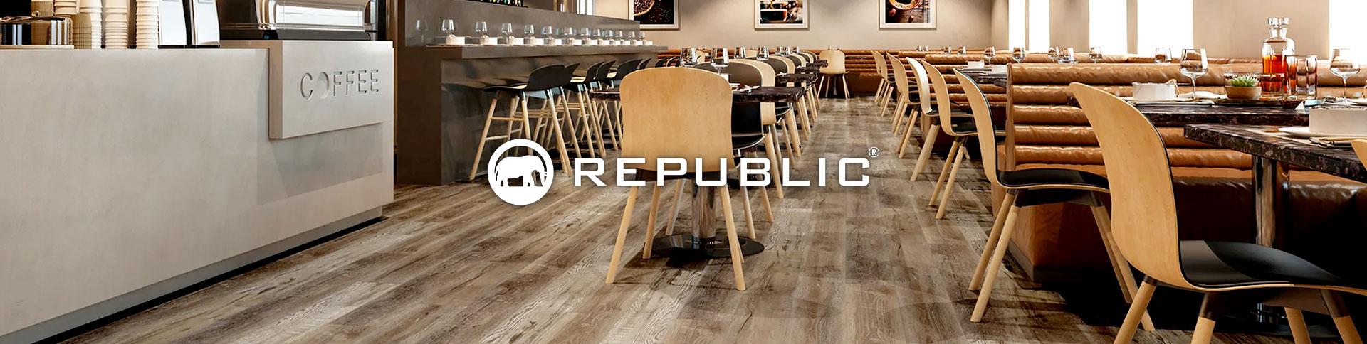 Vinylové  SPC podlahy Republic
