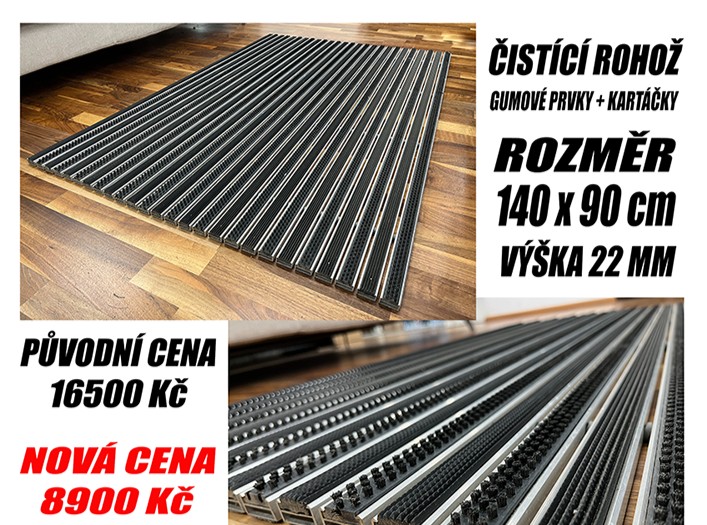 čistící rohož poslední kus