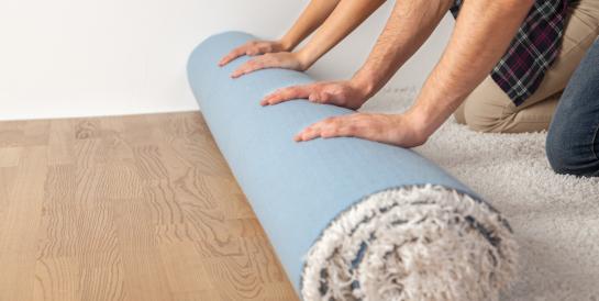 Jak položit koberec