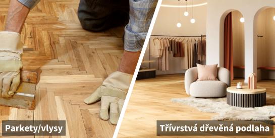 Parkety (vlysy) nebo jiné dřevo?