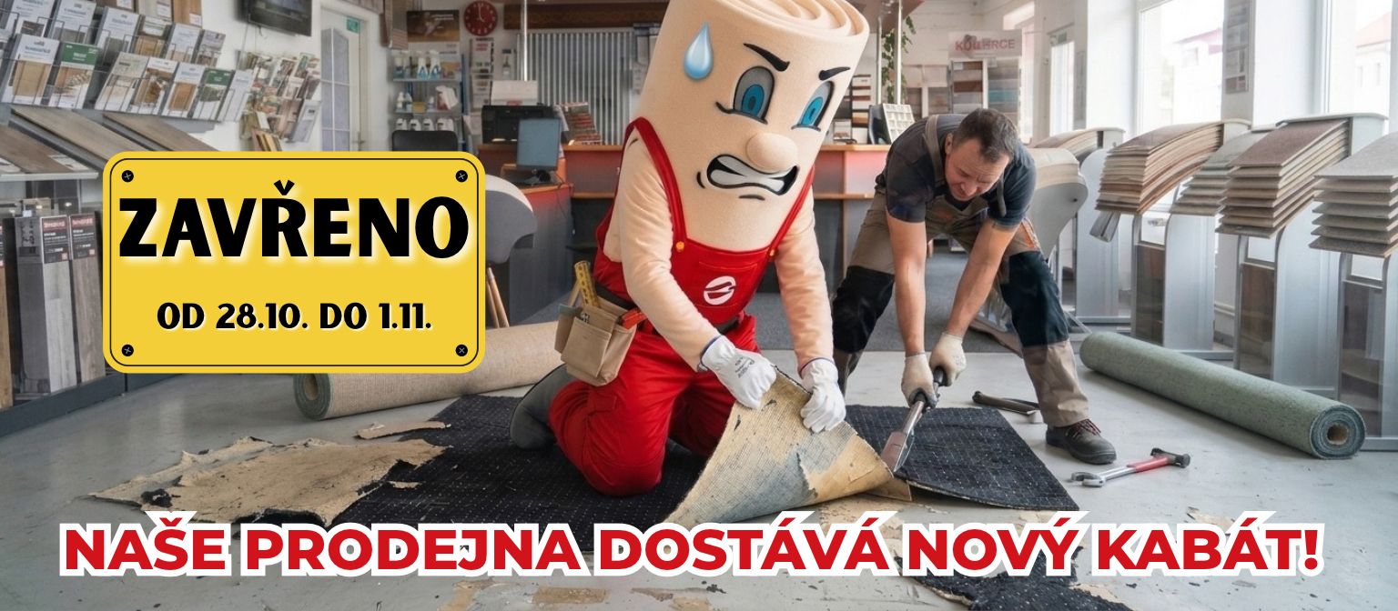 Máme zavřeno
