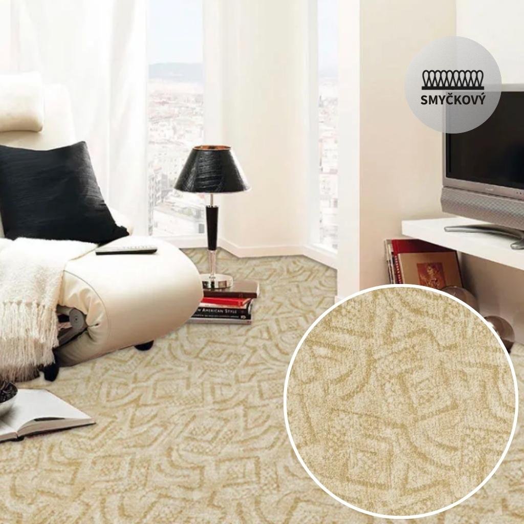 Koberec metráž Breno BELLA/MARBELLA /filc 31 (Šířka 3 m)