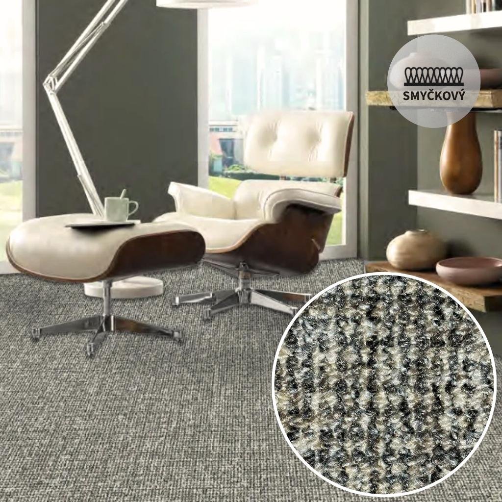 Koberec metráž Breno DURBAN 39 (Šířka 4 m)