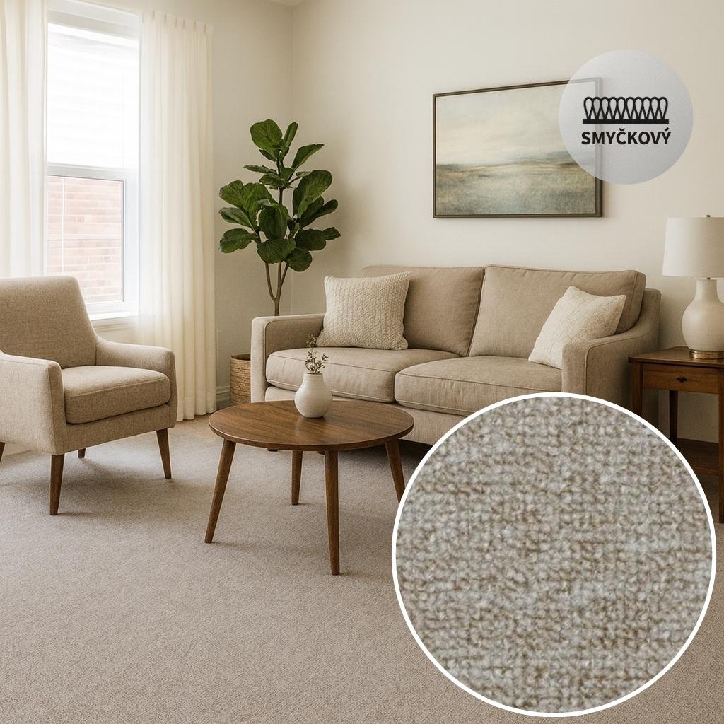 Metrážový koberec RAMBO-BET 70