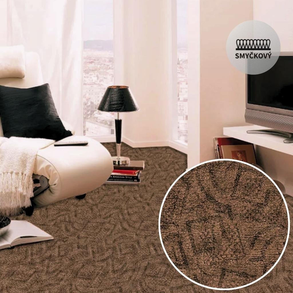 Koberec metráž Breno BELLA/MARBELLA /filc 44 (Šířka 3 m)