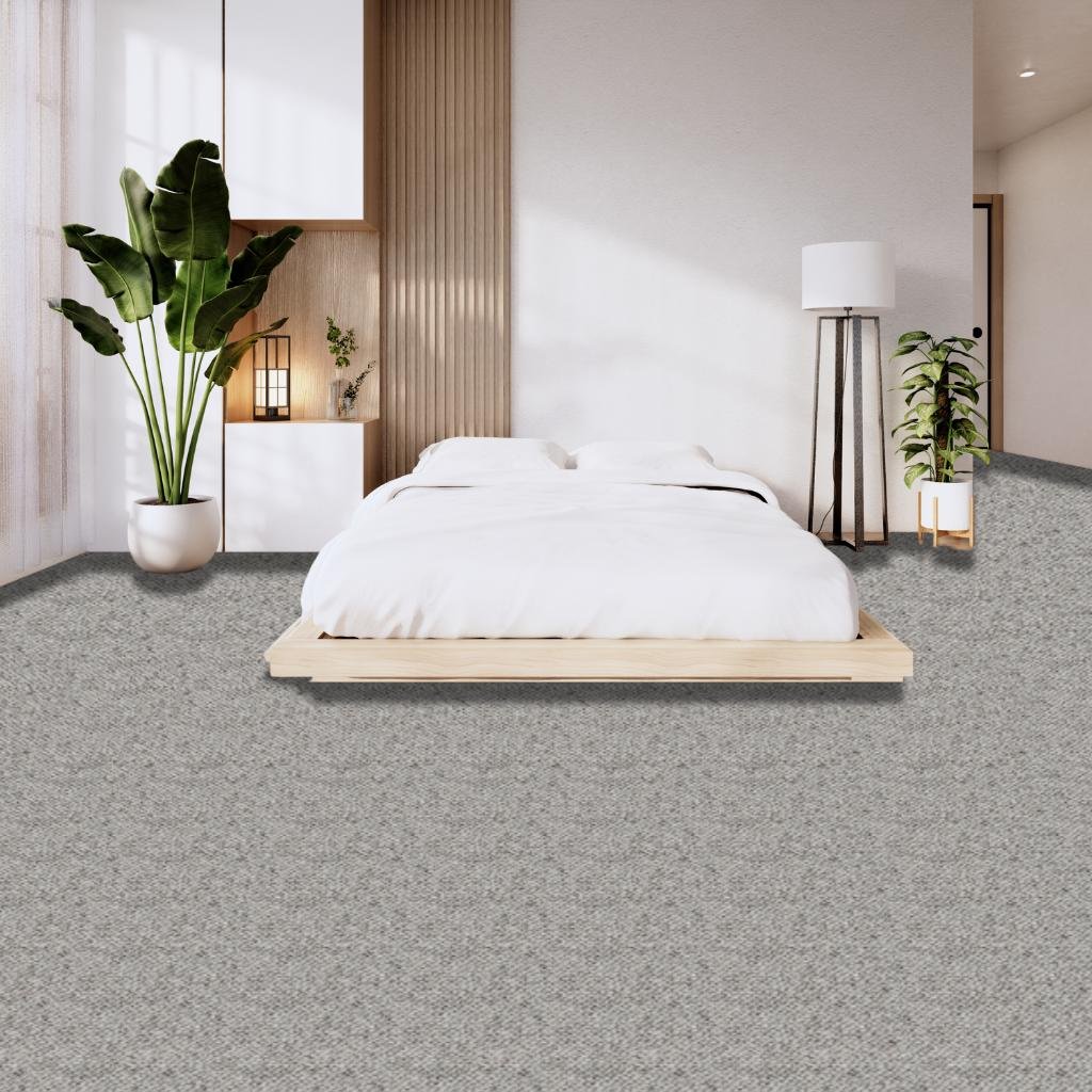 Koberec metráž ALFAWOOL 40 vlna šedá (Šířka 4 m)