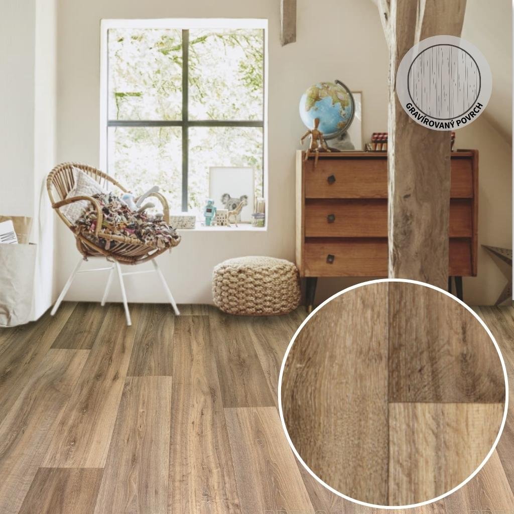 PVC podlaha TOPTEX Lime Oak 169M