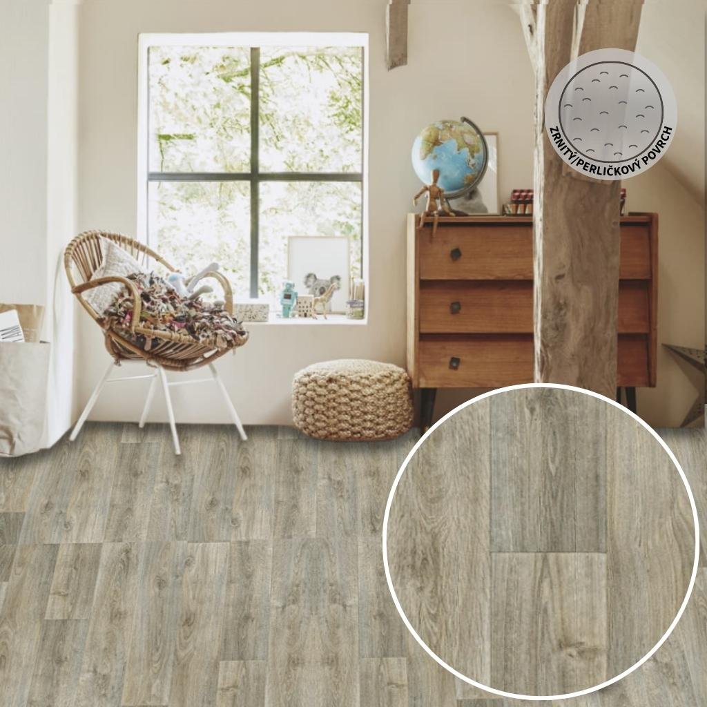 PVC podlaha SUPERTEX Tavel 594 /filc