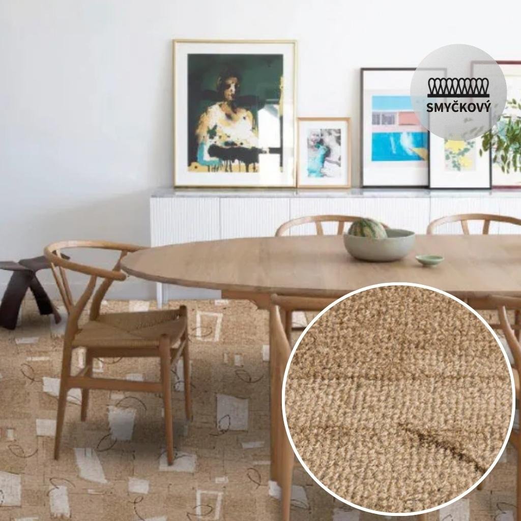 Metrážový koberec  Breno LIBRA 35 (Šířka 4 m)