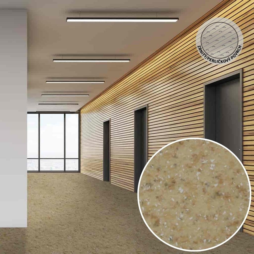 PVC podlaha MAGNUM 121608 žlutá