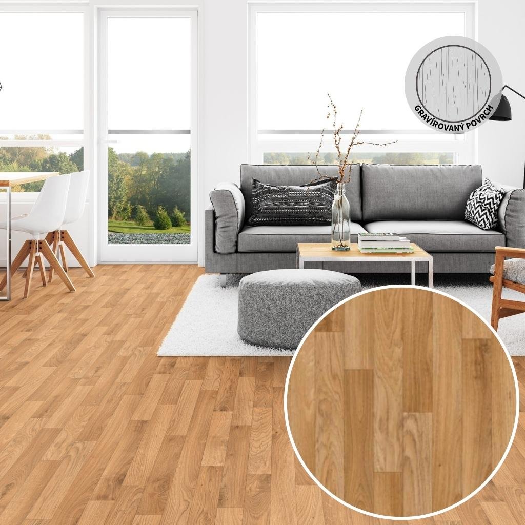 PVC podlaha ICONIK 240 Classical Oak Natural