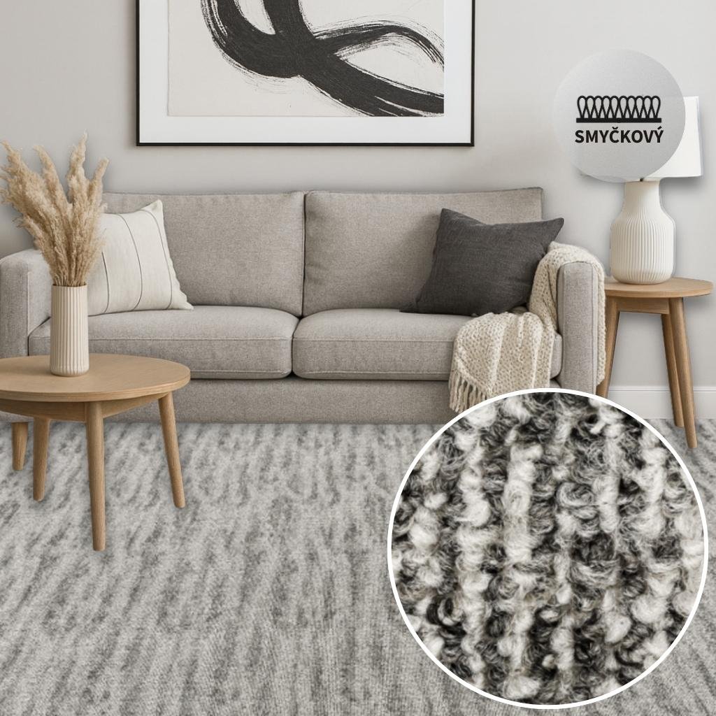 Metrážový koberec STONE 83390