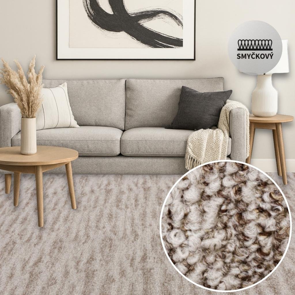 Metrážový koberec STONE 83090