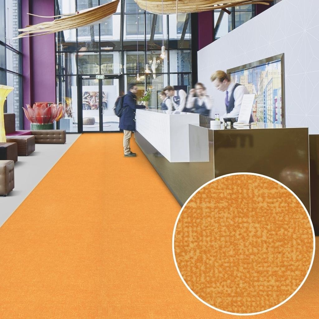 Kobercová PVC podlaha FLOTEX COLOUR Metro s246036 Gold (Šířka 2 m)
