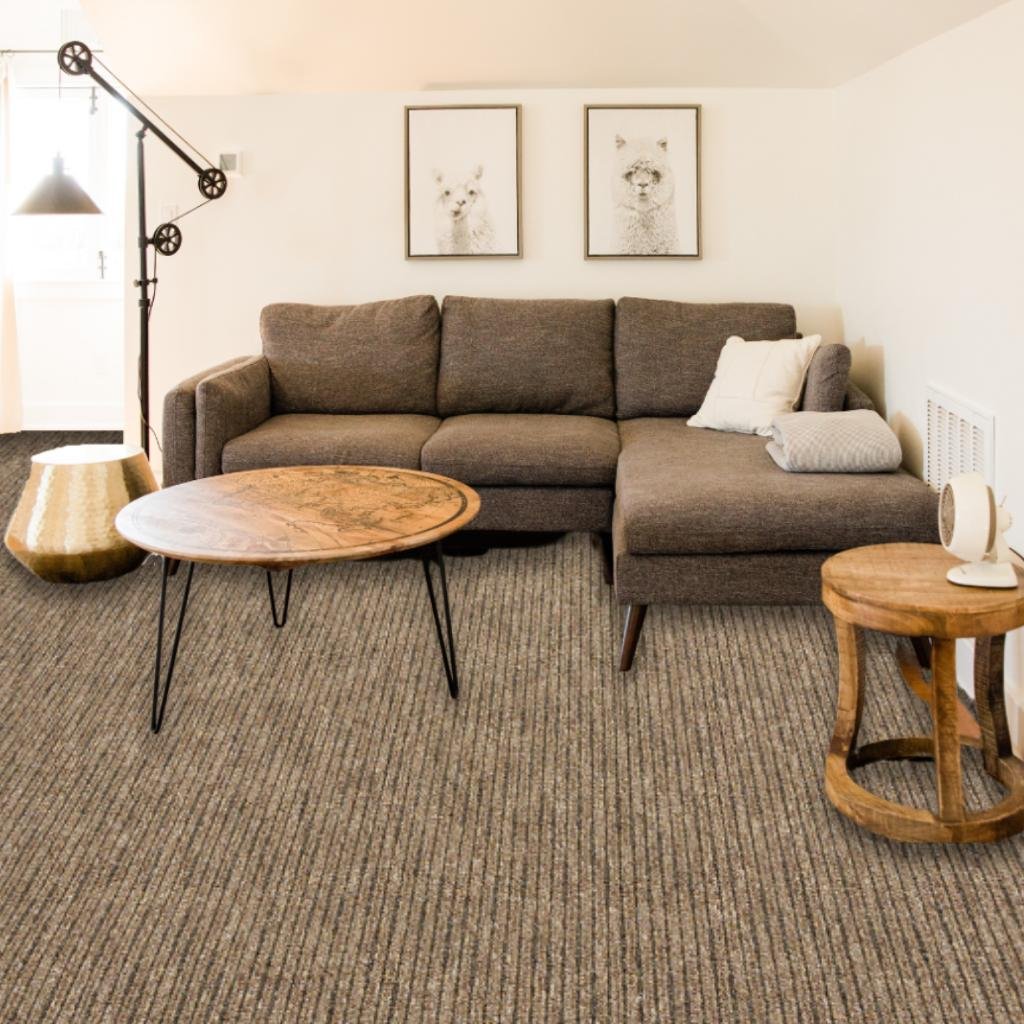 Metrážový koberec LINES 91 (Šířka 4 m)