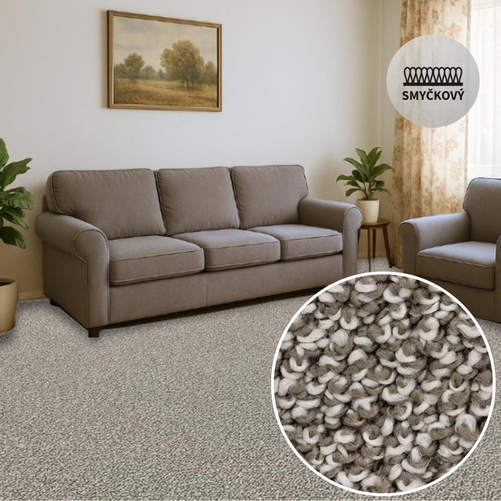 Metrážový koberec SYMBIO 49