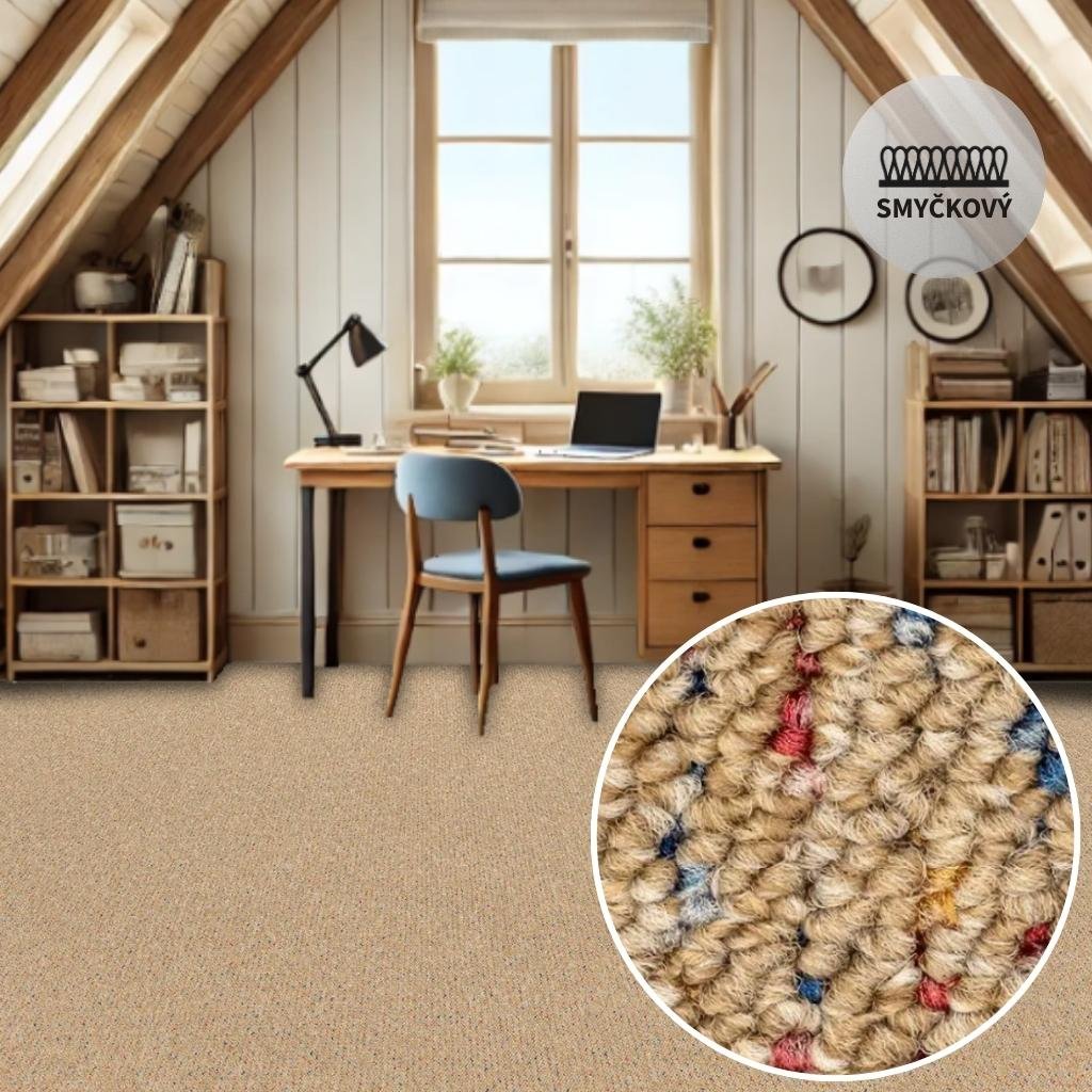 Metrážový koberec VIRTUOSE 63