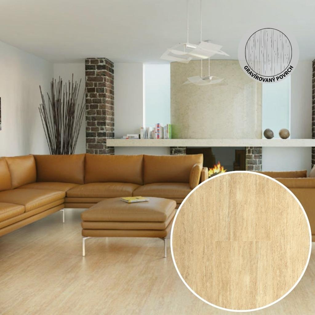 VINYL LVT 1026 MRAMOR 2,5 0,55 MM 33 42 interiér