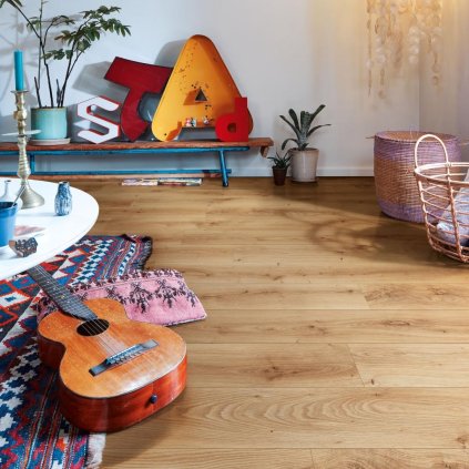 plovouci podlaha laminát zátěžová třída 23 31 1 lamela multiclic MEISTER LD 55 Dub East coast 6682 interier